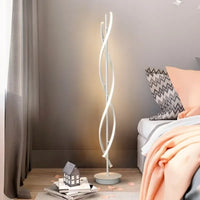 Lampadaire Linéaire Moderne à LED Mira – Luminaire en Acrylique