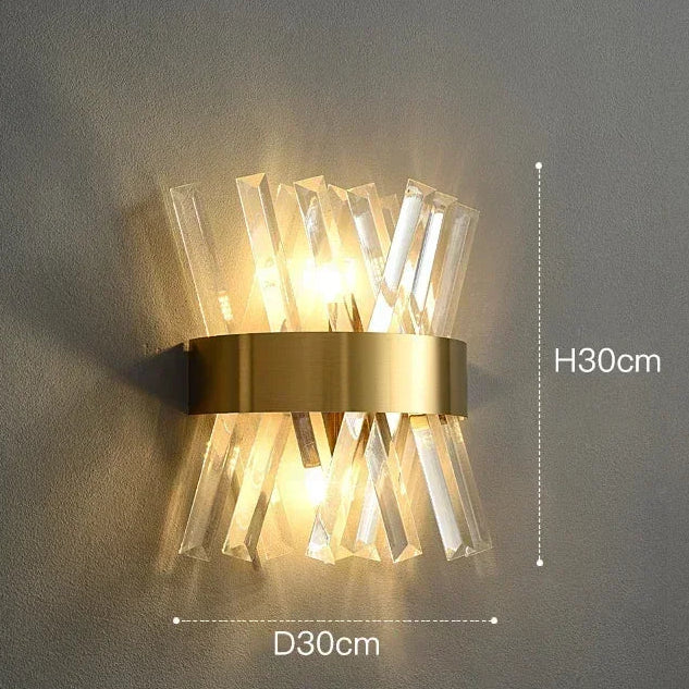 Applique Murale Géométrique Moderne À LED Kristy - Luminaire Minimaliste Décoratif