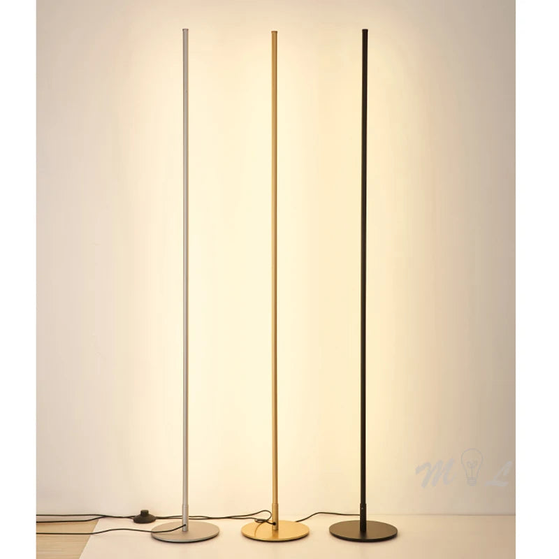 Lampadaire Linéaire LED Minimaliste - Luminaire Moderne Arisha