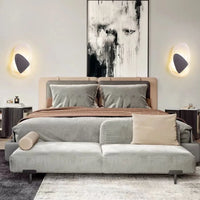 Applique Murale Artistique Valentina - Luminaire Moderne En Verre Noir