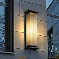 Applique murale extérieure rectangulaire moderne à LED - Ray pour couloir/jardin