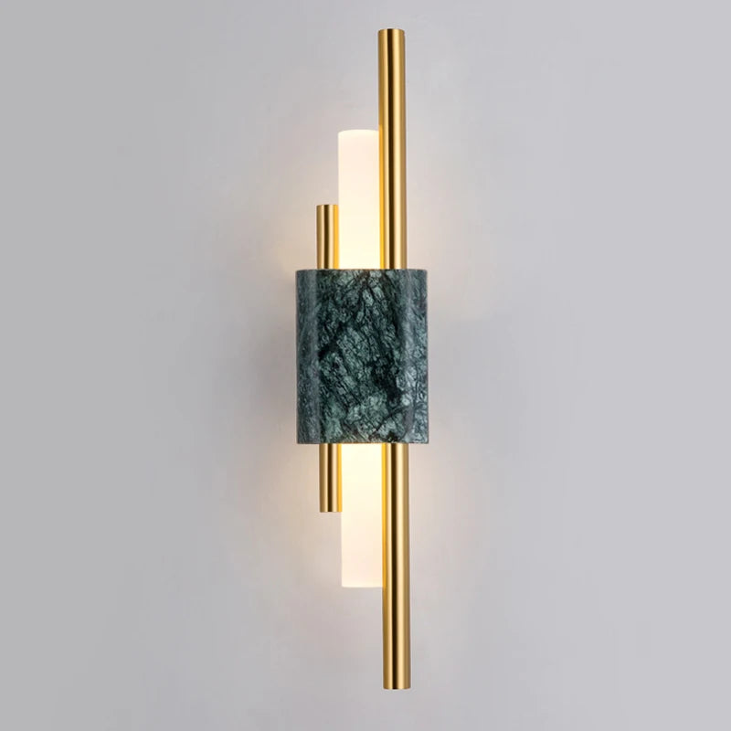 Applique Murale LED Moderne Arisha - Luminaire En Marbre De Chevet