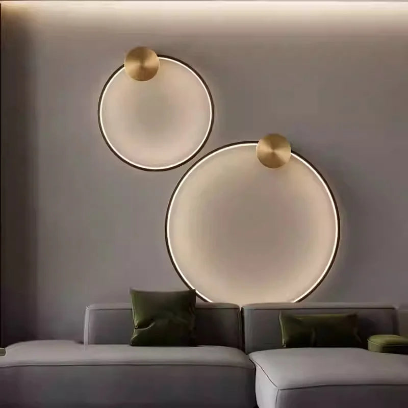 Applique Murale Annulaire LED Minimaliste Maisie - Luminaire Nordique Moderne
