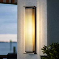 Applique murale extérieure rectangulaire moderne à LED - Ray pour couloir/jardin