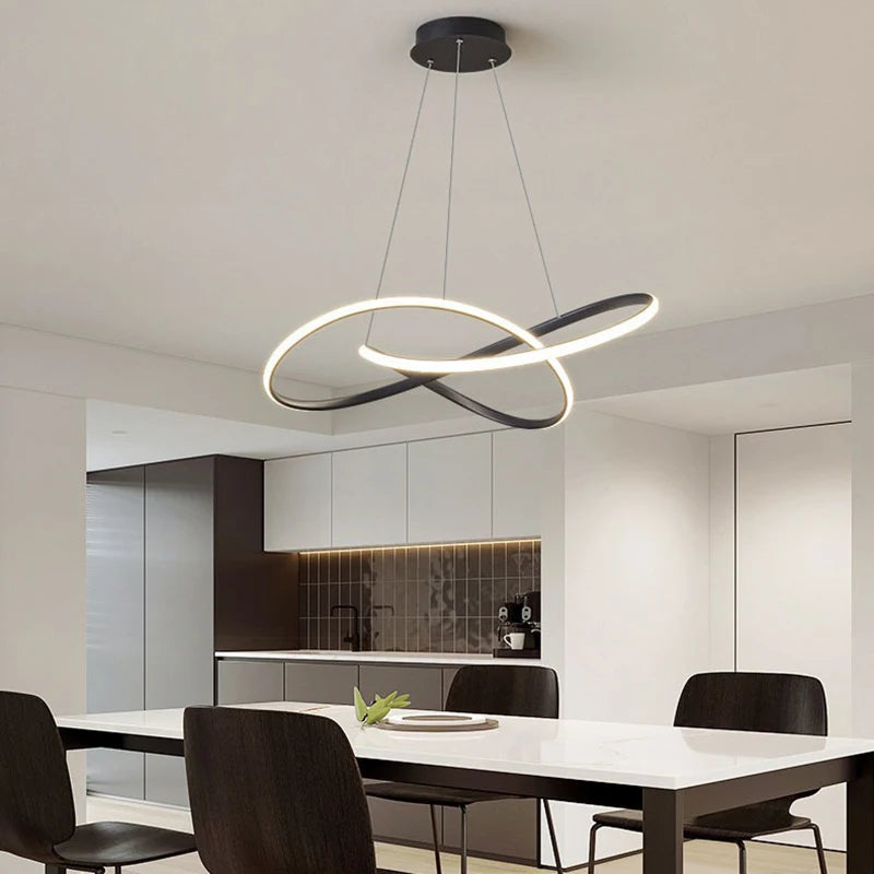 Suspension LED Arisha - Moderne Anneau