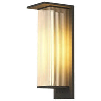 Applique murale extérieure rectangulaire moderne à LED - Ray pour couloir/jardin