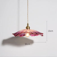 Suspension en verre minimaliste Aurvarira Art - Luminaire moderne
