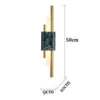 Applique Murale LED Moderne Arisha - Luminaire En Marbre De Chevet