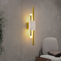 Applique Murale LED Moderne Arisha - Luminaire En Marbre De Chevet