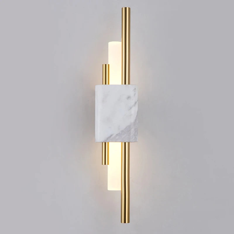Applique Murale LED Moderne Arisha - Luminaire En Marbre De Chevet