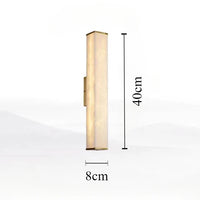Applique Contemporaine En Laiton Et Albâtre Vithaira - Luminaire Moderne