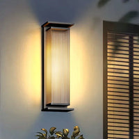 Applique murale extérieure rectangulaire moderne à LED - Ray pour couloir/jardin