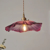 Suspension en verre minimaliste Aurvarira Art - Luminaire moderne