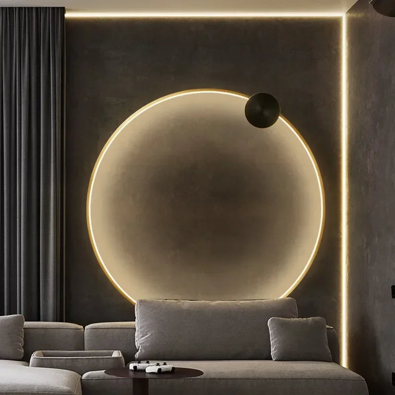 Applique Murale Annulaire LED Minimaliste Maisie - Luminaire Nordique Moderne