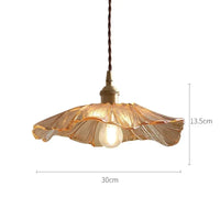 Suspension en verre minimaliste Aurvarira Art - Luminaire moderne