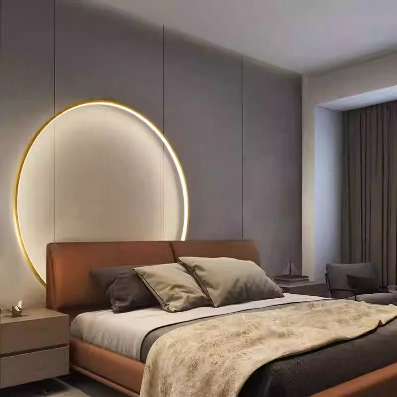 Applique Murale Annulaire LED Minimaliste Maisie - Luminaire Nordique Moderne