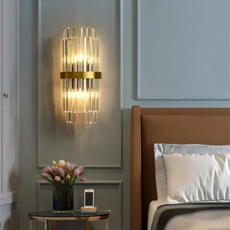 Applique Murale Géométrique Moderne À LED Kristy - Luminaire Minimaliste Décoratif