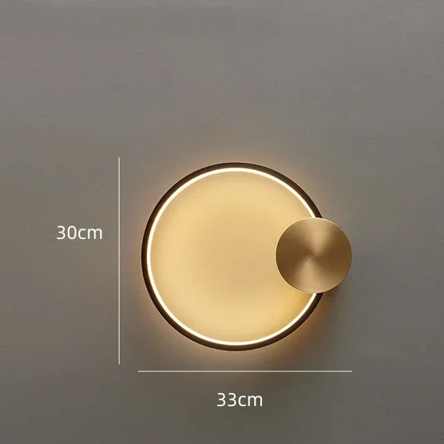 Applique Murale Annulaire LED Minimaliste Maisie - Luminaire Nordique Moderne