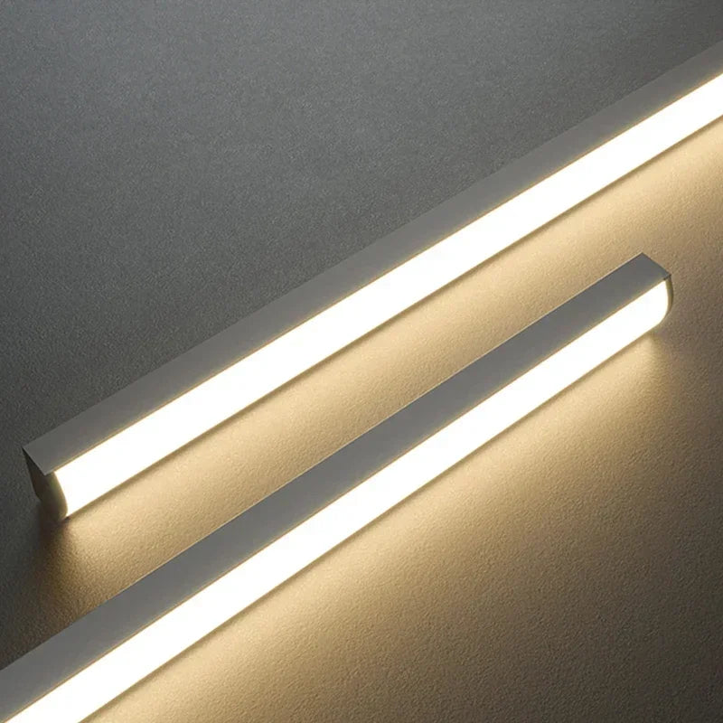 Lustre en suspension LED linéaire moderne en métal - Arisha