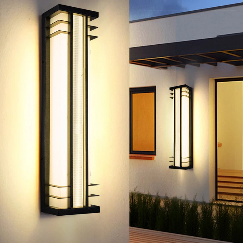Applique Murale Extérieure Minimaliste Colire À Double Axe - Luminaire Moderne Solaire