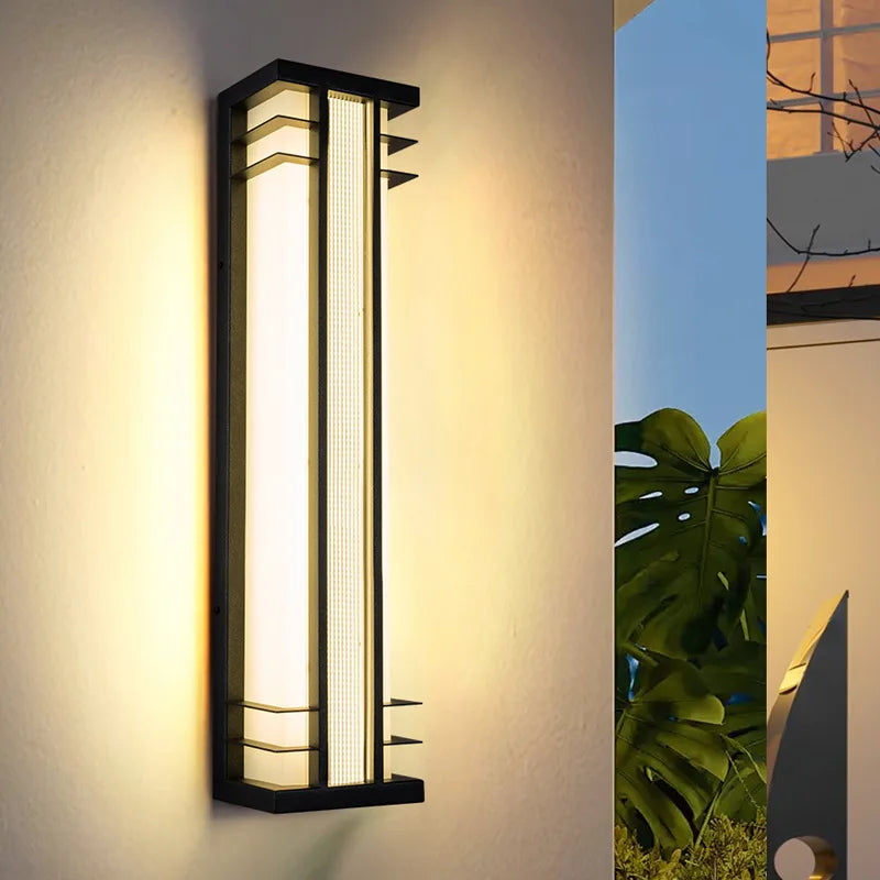 Applique Murale Extérieure Minimaliste Colire À Double Axe - Luminaire Moderne Solaire