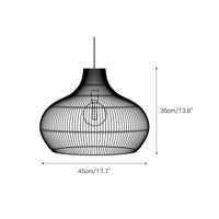 Suspension en Rotin Elsilira – Luminaire Élégance Naturelle
