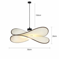 Luminaire en Suspension LED Ondulée Noire
