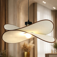 Luminaire en Suspension LED Ondulée Noire