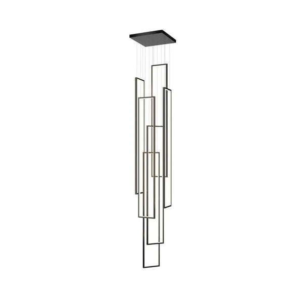 Suspension LED Sysorila moderne et minimaliste - Luminaire rectangulaire