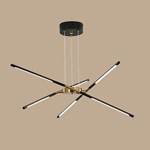 Suspension Multi-Branches LED - Éclairage Sculptural Salon