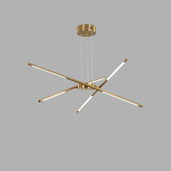 Suspension Multi-Branches LED - Éclairage Sculptural Salon