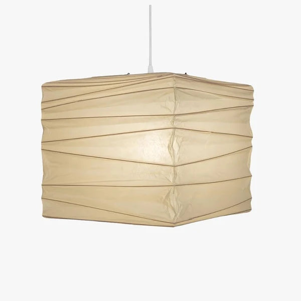 Suspension Traditionnelle en Papier Velorian – Luminaire Carré