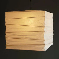 Suspension Traditionnelle en Papier Velorian – Luminaire Carré