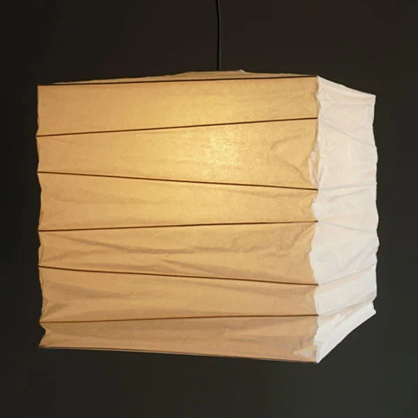 Suspension Traditionnelle en Papier Velorian – Luminaire Carré
