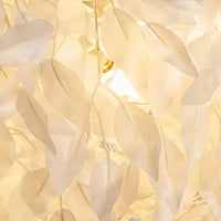 Suspension Boule Feuillage Poétique en Papier – Luminaire Moderne