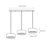 Suspension Glide - Luminaire moderne et minimaliste en marbre
