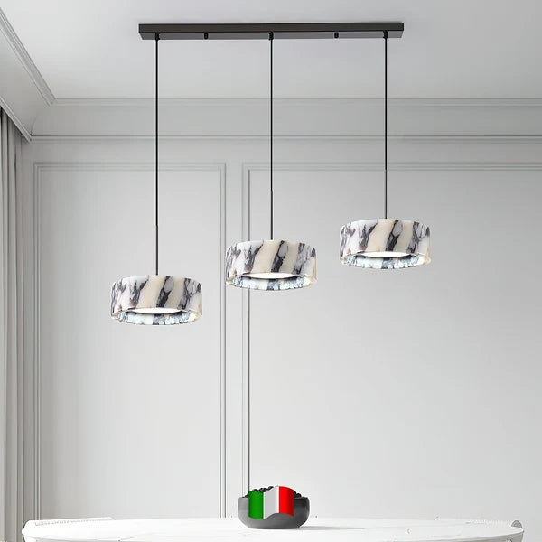 Suspension Glide - Luminaire moderne et minimaliste en marbre