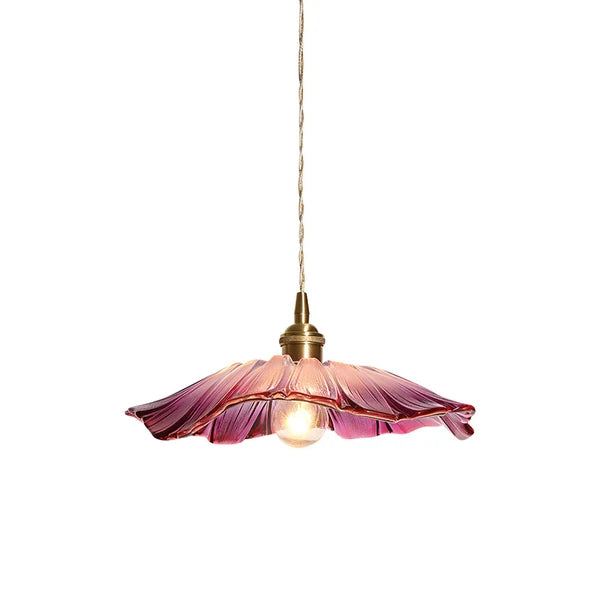 Suspension en verre minimaliste Aurvarira Art - Luminaire moderne