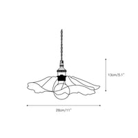 Suspension en verre minimaliste Aurvarira Art - Luminaire moderne