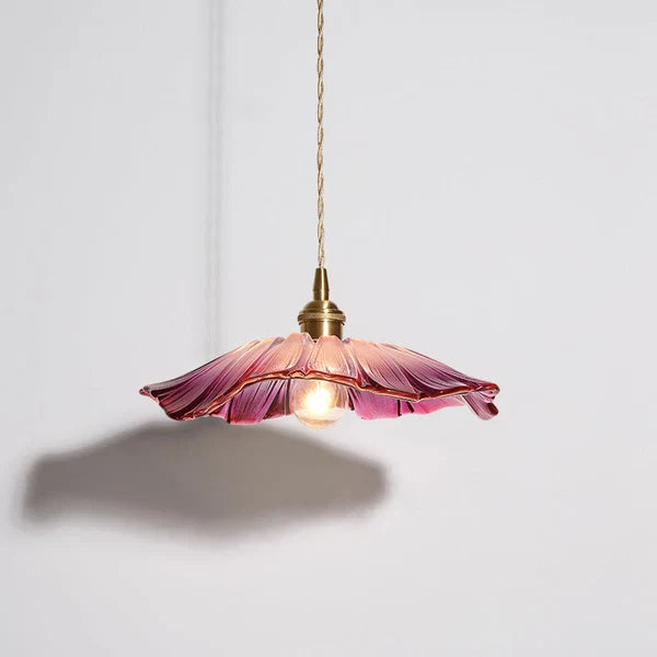 Suspension en verre minimaliste Aurvarira Art - Luminaire moderne