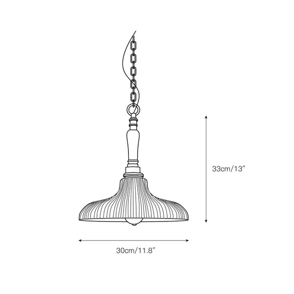 Suspension moderne en verre Zomiror - Luminaire pour chambre