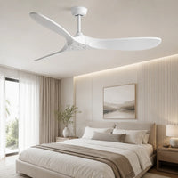 Ventilateur de Plafond Industriel Vintage 107/132/152 cm – Silencieux, Télécommande, 6 Vitesses