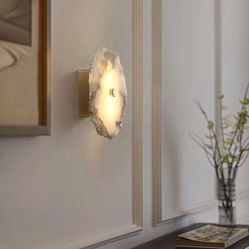 Applique de Couloir Majestueuse – Cascade de Pierre Lumineuse Mes Luminaires