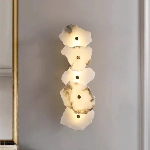 Applique de Couloir Majestueuse – Cascade de Pierre Lumineuse Mes Luminaires