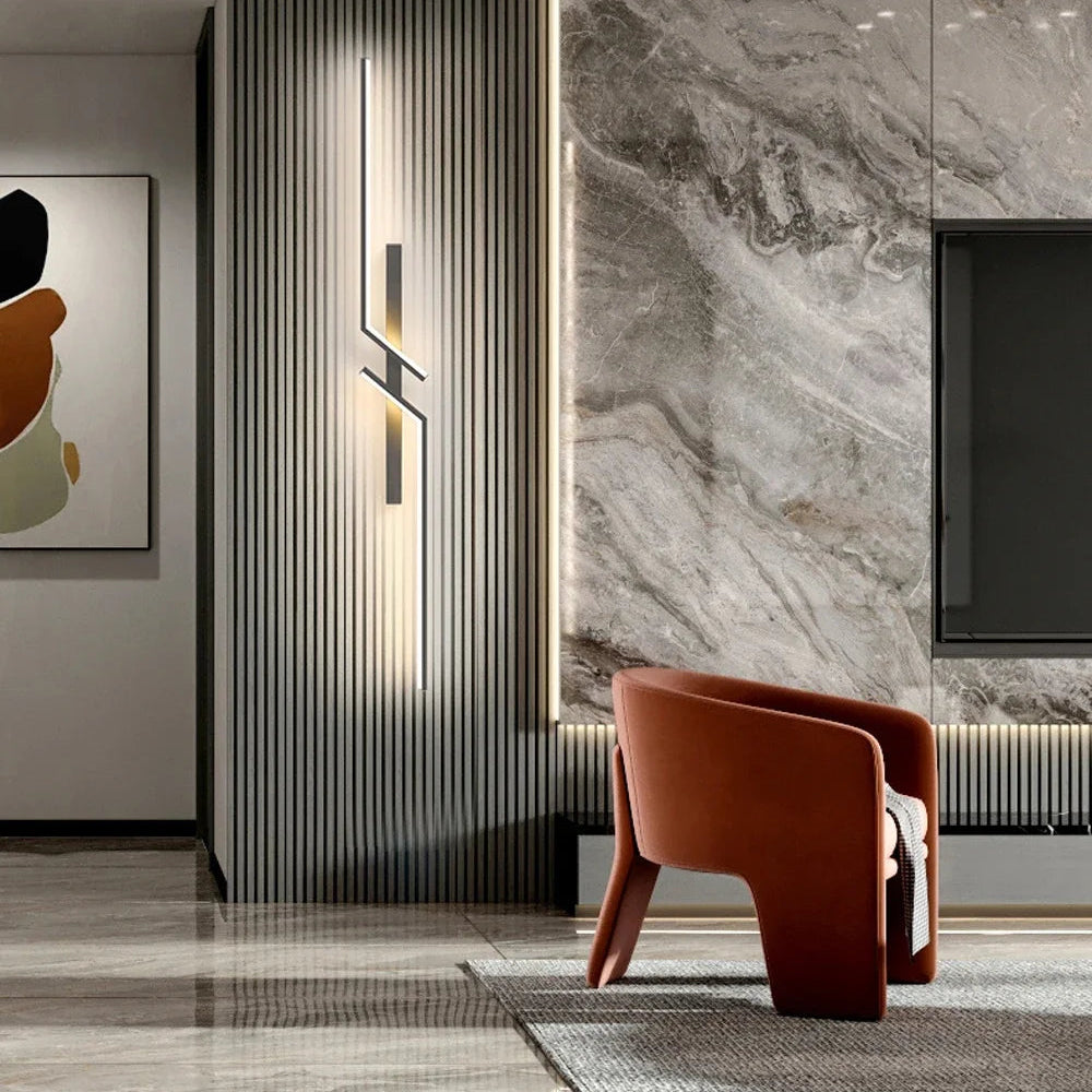Applique "Haussmann Modern" – Luminaire Architectural Or et Lumière Indirecte Mes Luminaires