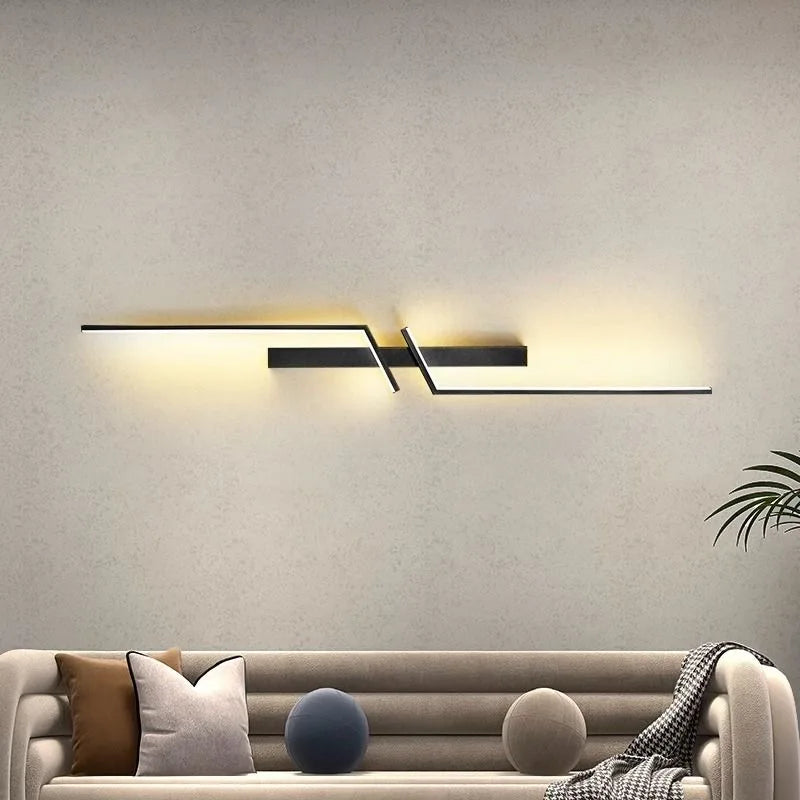 Applique "Haussmann Modern" – Luminaire Architectural Or et Lumière Indirecte Mes Luminaires
