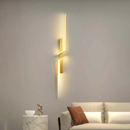 Applique "Haussmann Modern" – Luminaire Architectural Or et Lumière Indirecte Mes Luminaires