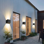 Applique LED Extérieure pour Façade et Entrée Maison – Lampe de Mur Cube Mes Luminaires