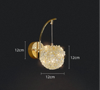 Applique Murale à Globe Suspendu – Luminaire Chic Scintillant Mes Luminaires
