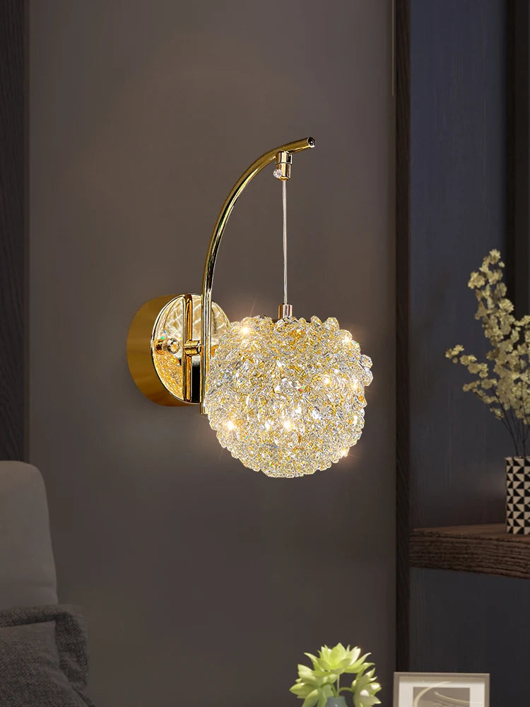 Applique Murale à Globe Suspendu – Luminaire Chic Scintillant Mes Luminaires